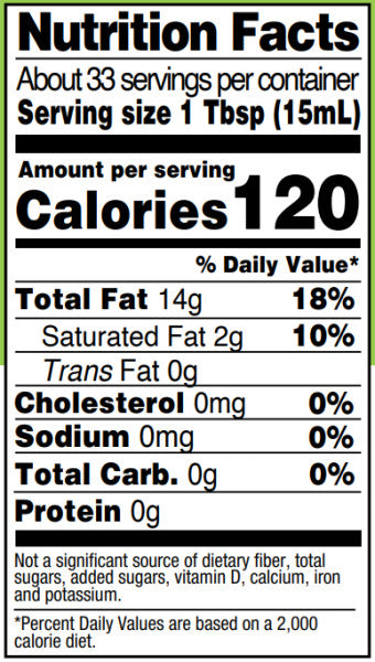 O California Organic EVOO 500ml Plastic Squeeze Bottle